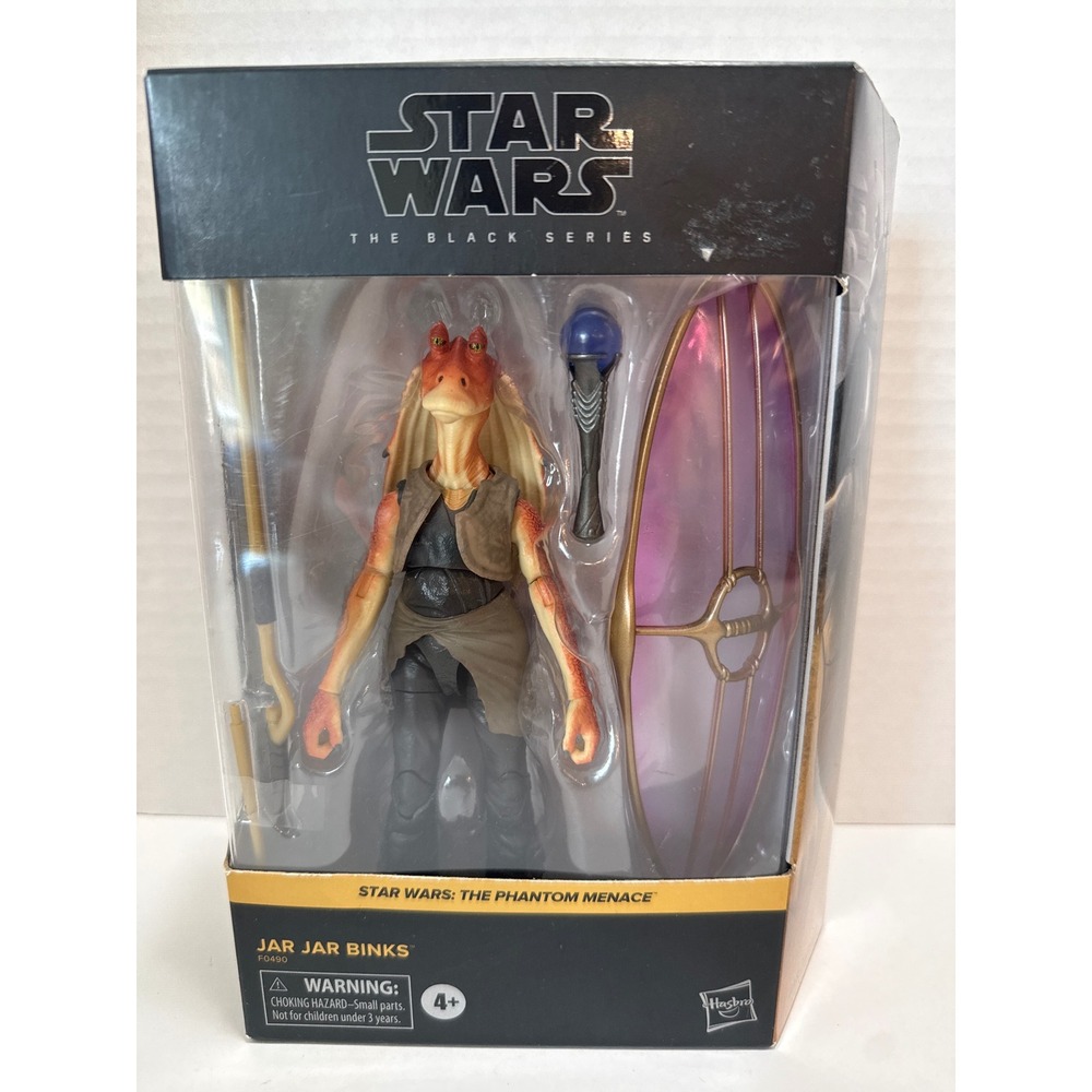 Star Wars Black Series Jar Jar Binks Phantom Menace Deluxe 6" Figure F049 Hasbro
